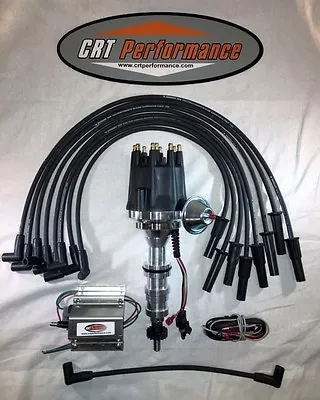 $1218.89 • Buy FORD FE 352-390-427-428 PRO SERIES HEI DISTRIBUTOR BLACK + 60,000v COIL + WIRES