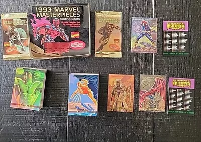 1993 Skybox Marvel Masterpieces Set • $70