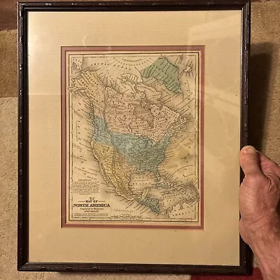 1839 Mitchell Map US & REPUBLIC Of TEXAS & Mexico No 3 Very Nicely Framed. Rare • $75