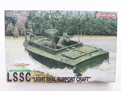 Light Seal Support Craft LSSC Boat Nam Series Dragon 1:35 Plastic Model Kit 3301 • $30