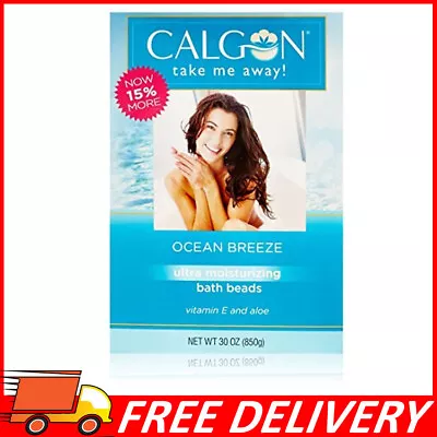 Calgon Ultra-Moisturizing Bath Beads Ocean Breeze 30-Ounce • $13.74