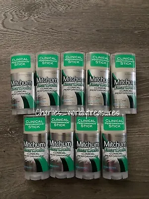 9 Mitchum Smart Solid Unscented Clinical Performance Antiperspirant Deodorant • $99.95