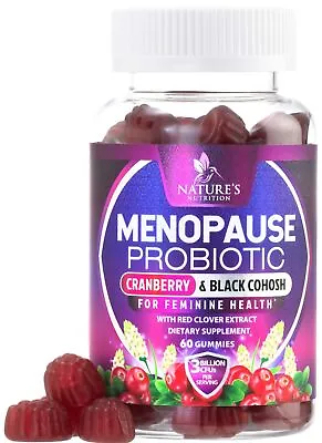 Menopause Probiotics Gummies For Women - Menopause Relief Support Probiotic • $13.82