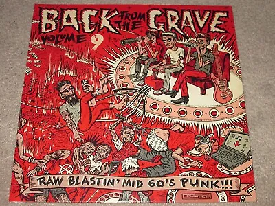 BACK FROM THE GRAVE VOLUME 9 - RAW BLASTIN' MID 60's PUNK - NEW - LP RECORD • £20.99