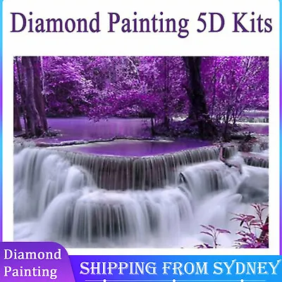 $6.48 • Buy 5D DIY Full Drill Diamond Painting Embroidery Cross Stitch Home Art Decor Gifts