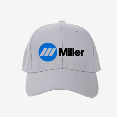 Miller Welding Logo Print Hat Baseball Cap Unisex Adults • $19.99