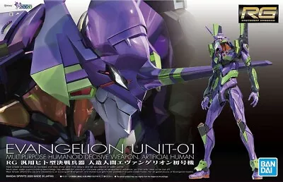 Bandai Neon Genesis Evangelion EVA-01 EVA Unit-01 RG 1/144 Scale Model Kit USA • $87.95