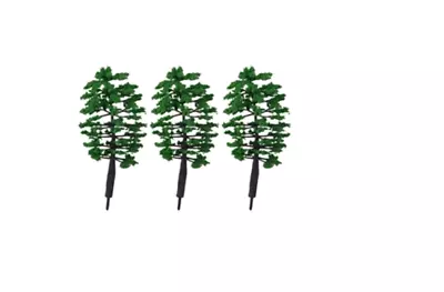 Three Eastern Red Cedar Trees Miniature 1:24 (G) Scale Diorama  ! • $14.95