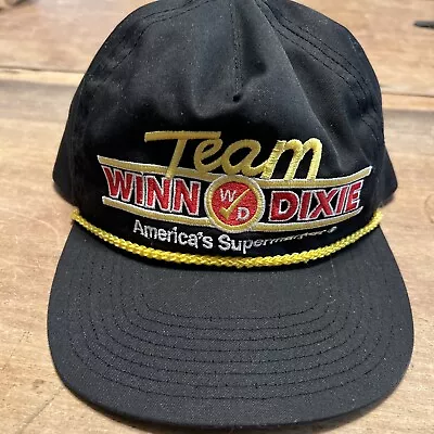 Mark Martin Team Winn Dixie Black Vintage Racing Nascar Racing Hat • $14.95