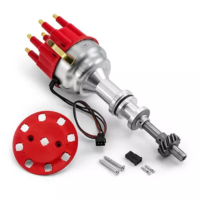 Ford 302 351C Cleveland Early 460 8000 Series Pro Billet Distributor [Red] • $295.01