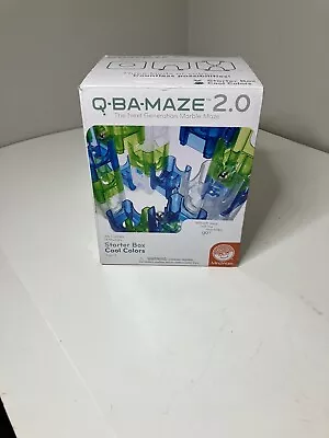 MindWare Q-BA-MAZE 2.0 Marble Maze Starter Box Cool Colors Complete Set • $11.99