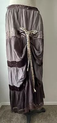 BUSTLE Hitch Women's Skirt 16 STEAMPUNK LAGEN LOOK GOTHIC Bohemian Broomstick • $55.90