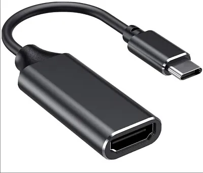 4K USB-C To HDMI Adapter - MacBook Pro Dell XPS Samsung Galaxy - Plug & Play • £6.99