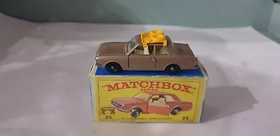 Matchbox Regular Wheels No 25C Ford Cortina MkII RARE Roof Rack Repo Box • $78.26