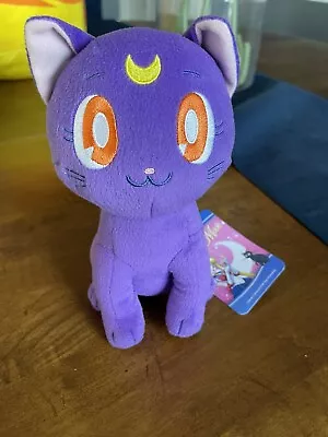 Sailor Moon Cosmos-Luna Cat Sitting NWT Naoko • $14.95