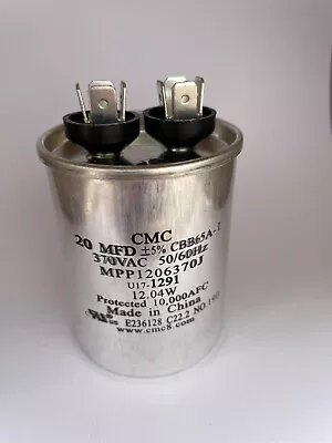 20 Mfd Uf Capacitor 370 VAC Volt Motor Run Air Conditioning Compressor Fan • $9.89