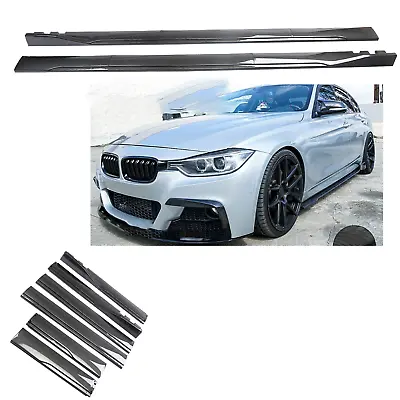 78.7 Carbon Fiber Side Skirt Rocker Panel Fit For F30 E92 E90 E36 E30 328i 335i • $79.99