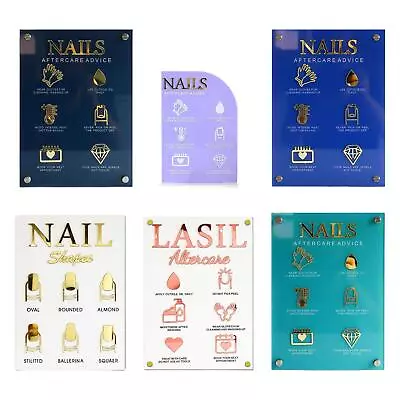 Nail Tip Display Board Nail Art Display Stand For Nail Art Tool Nail Salon • $8.69