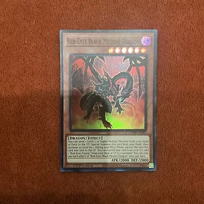 Yugioh Red-Eyes Black Meteor Dragon DUNE-EN095 Super Rare 1st Edition NM • $3.70