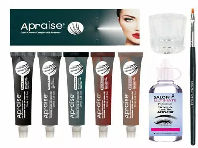 Apraise Eyelash Eyebrow Tint Dye Tinting Lash Brow Strictly Professional **uk** • £10.95