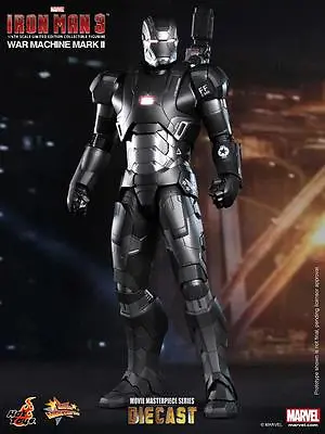 Hot Toys Marvel Iron Man 3 War Machine Mark II Diecast Figure MMS198D03 • $379.99