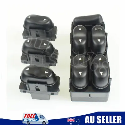 Master Window Switch + 3 Single Switch Control For Ford Fairlane Fairmont AU New • $56.99