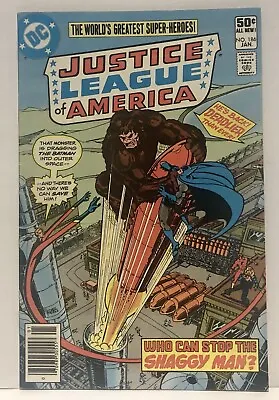 JUSTICE LEAGUE OF AMERICA # 186 [1st 1960 Comic DC] VF Conway Perez Batman • $18.50