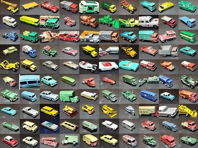 MATCHBOX TOYS 1954-1969 Your Choice Of 107 Different LESNEY Vintage Metal Cars • $6