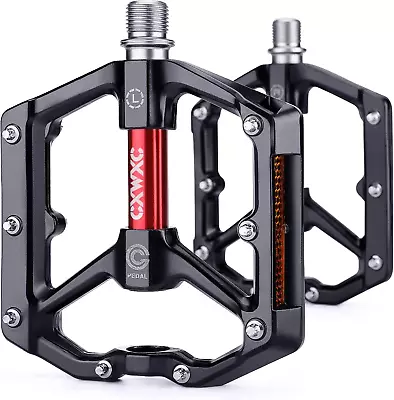Road/Mtb Bike Pedals - Aluminum Alloy Bicycle Pedals - Mountain Bike Pedal With  • $43.99
