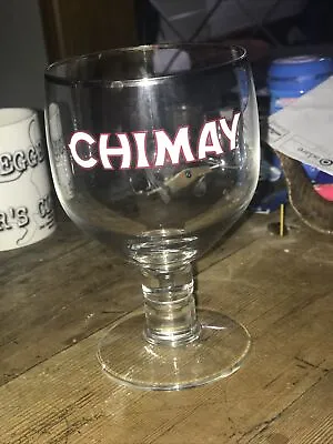 Beer Chalice Glass Goblet Belgian Craft Ale Trappist Westmalle Orval Chimal NEW • $11.21