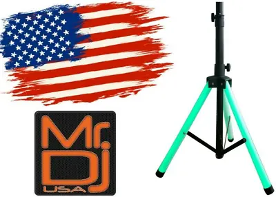 Universal Color Stand LED Tripod Speaker Stand With Color Led's Remote    • $97.86