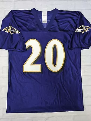 Reebok NFL Baltimore Ravens Jersey 20 Reed Size M In Purple • $15.90