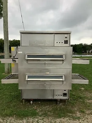 Pizza Oven Conveyor Middleby Marshall PS360 Double Stack Nat Gas Tested • $9000