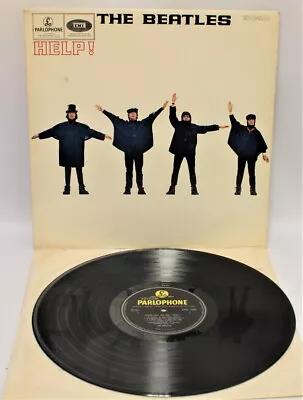 £9.99 • Buy THE BEATLES ‘Help!’ 1965 Mono Vinyl LP On Black/Yellow Labels In Flipback – C92