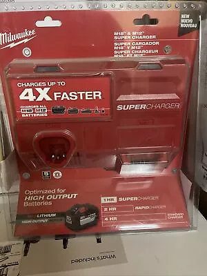 Milwaukee 48-59-1811 M12/M18 Durable Dual Battery Super Charger • $149