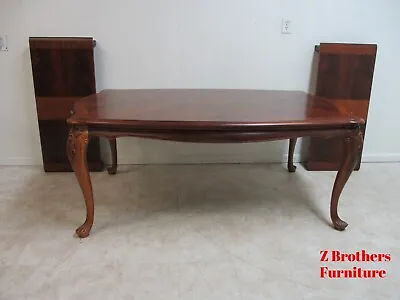 Thomasville Flame Mahogany Dining Room Table French Banquet Table • $1259.10