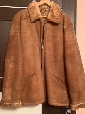 Men’s Shearling Jacket Size M. Vintage • $225