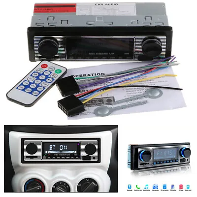 4-Channel LCD Digital Car Bluetooth USB/SD/FM/WMA/WAV Radio Stereo MP3 Player • $55.99