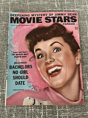 1956 Movie Stars Parade Magazine Debbie Reynolds Cover Sinatra Ads Vintage April • $20.20