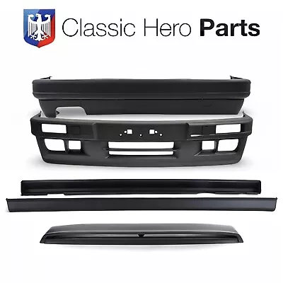 BMW E30 MTech 2 ABS Plastic Front & Rear Bumpers + Side Skirts + Mtech 2 Spoiler • $2500