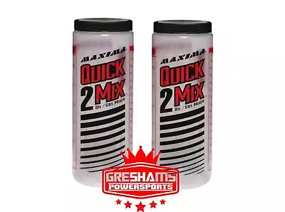 X2 Maxima Quick 2 Mix 2 Stroke Oil /Gas Mixer Oil Ratio Mixing Bottle 2SMOKER • $13.75