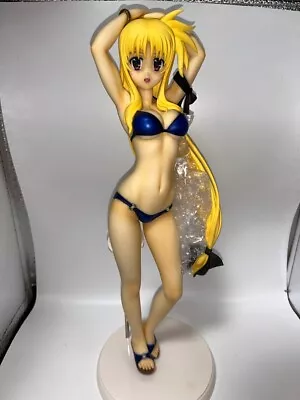 Fate T Harlaown Swimsuit Ver. Figure 1/4 Magical Girl Lyrical Nanoha • $60