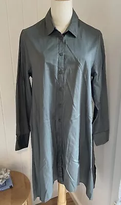 John Lewis Khaki Shirt Dress Size 12 • $25