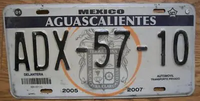 SINGLE MEXICO State Of AGUASCALIENTES - ADX-57-10 - AUTOMOVIL • $14.99