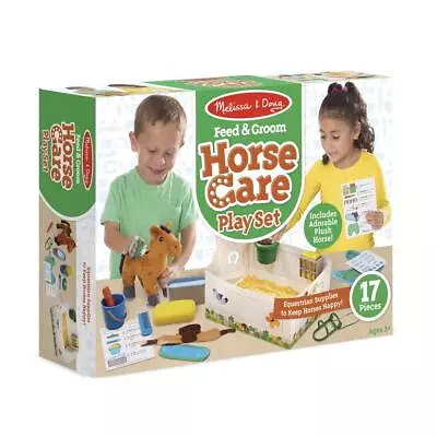 Feed & Groom Horse Care Play Set - Melissa & Doug • $78.86