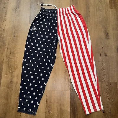 USA Flag Baggy Pants Mens XL Otomix Muscle Parachute MC Hammer Napoleon Dynamite • $44.99