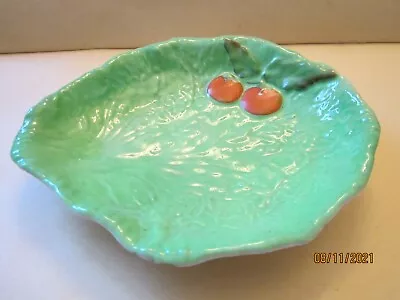 CARLTONWARE China Dish Lettuce Leaf & Tomato Design 6!/4  X 51/2  Vintage • £5.99