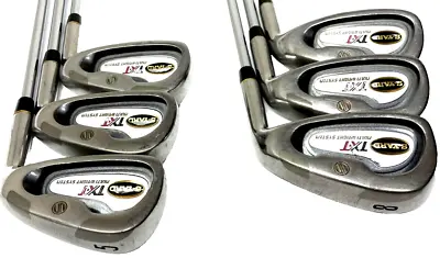 SEIKO S-YARD TX-T 6pc STEEL S-flex Irons Set Golf Clubs • $129.99