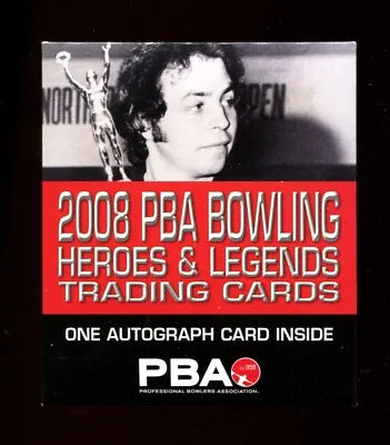 2008 PBA Bowling Heroes & Legends One Autograph Unopened Pack • $51.27