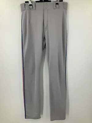 Eloy Jimenez Miami Marlins Mlb Grey Majestic Game Used Pants 2019 Sz:36 • $74